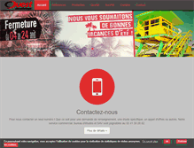 Tablet Screenshot of ouestdecolletage.com